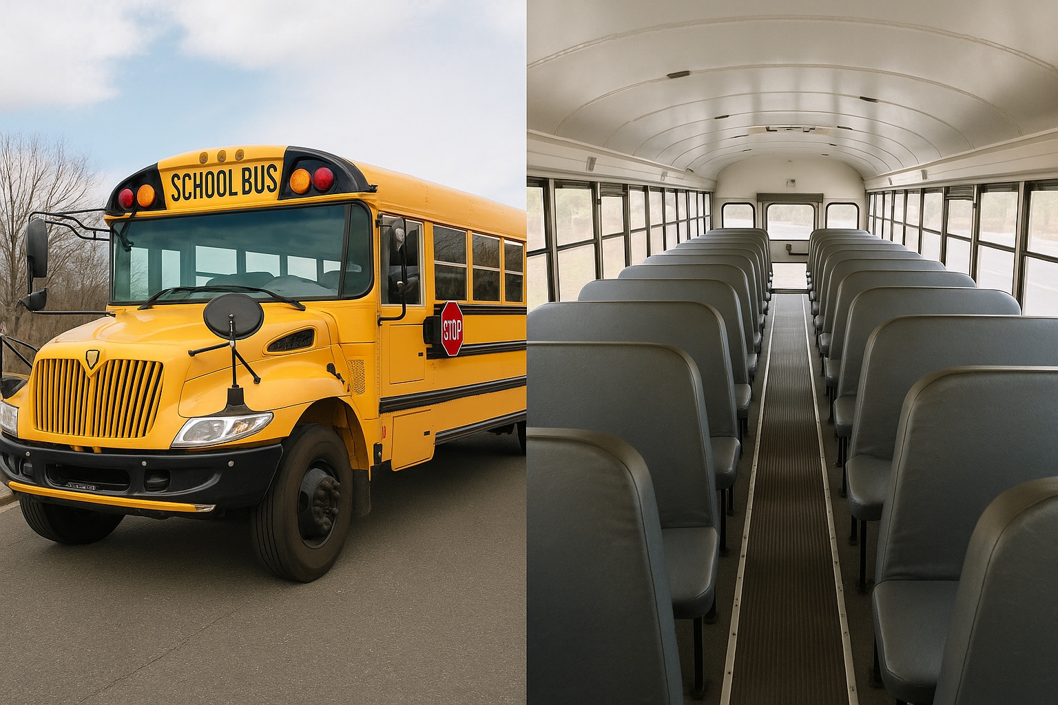 School Bus Interior